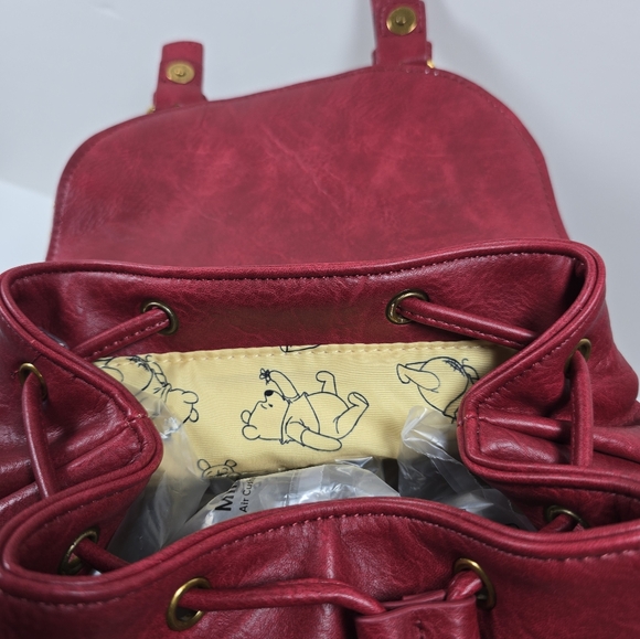 Loungefly Disney Winnie The Pooh Buckle Honeycomb Mini Backpack Nwt - Picture 7 of 7